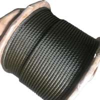 ungalvanized steel wire rope with yellow grease