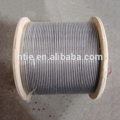 6*12+7FC 3mm galvanized steel wire rope