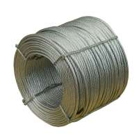 0.25,20-30g cable Hot dipped galvanized steel wire rope for Korea(manufacturer)