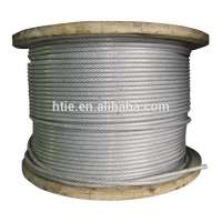 steel wire rop 6mm 6x19+fc galvanised