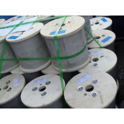 Factory price 7x7 electric galvanized steel wire rope cable